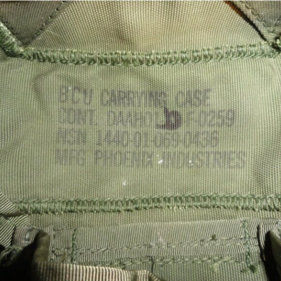 XL VIETNAM ERA LC-1 LOAD CARRYING SUSPENDERS ALICE CLIP OD GREEN LBE RIG LD 3544 - Picture 6 of 16